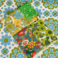 Mixed Fabric Pack AS IS Vintage Cotton Green