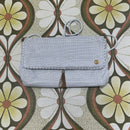 Bright WHITE Vintage GLOMESH Handbag Collectable