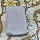 Bright WHITE Vintage GLOMESH Handbag Collectable