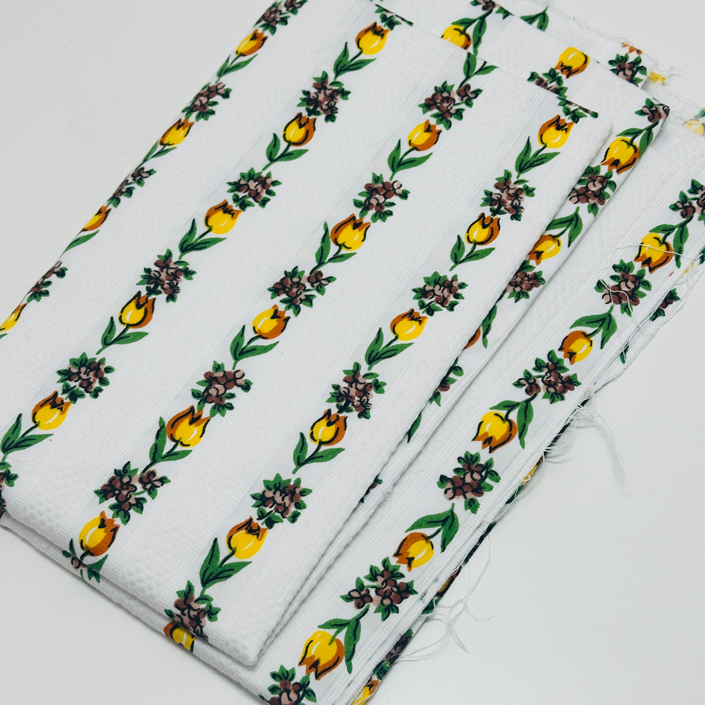 220cms Sweet Floral Vintage Fabric