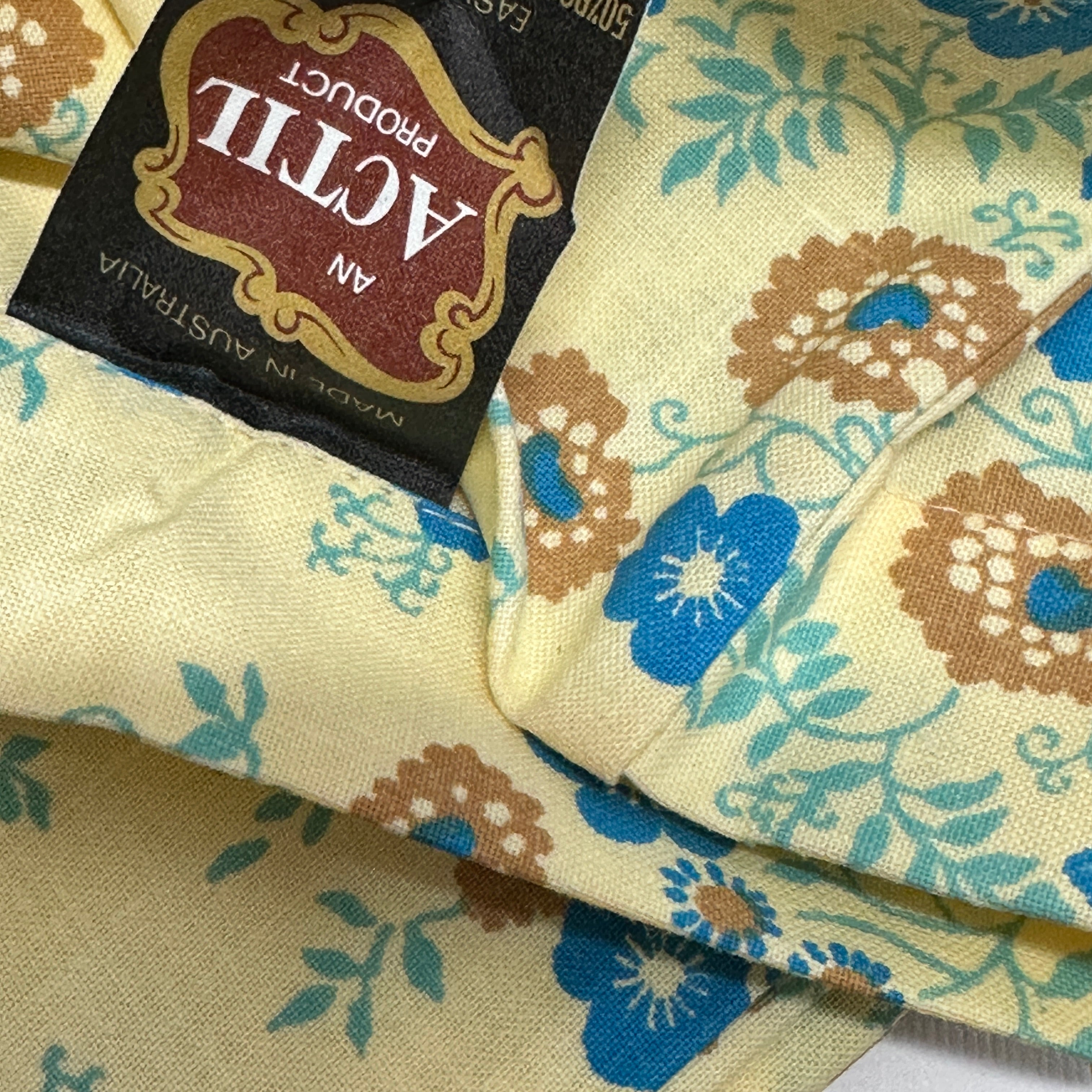 Brand New ACTIL Vintage Pillow Cases PAIR