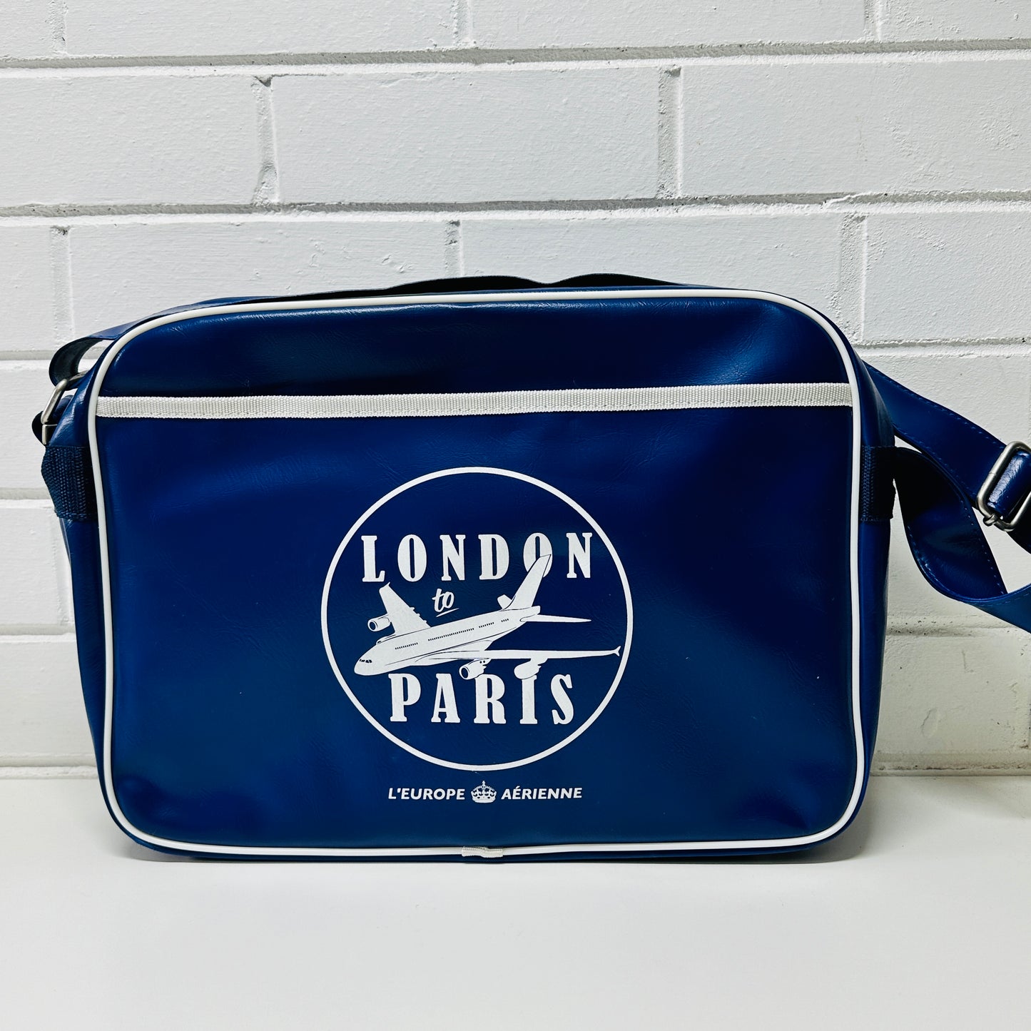 London To Paris Vintage Aviation Bag As New