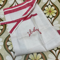 Brand New Mushroom Apron EMBROIDERED