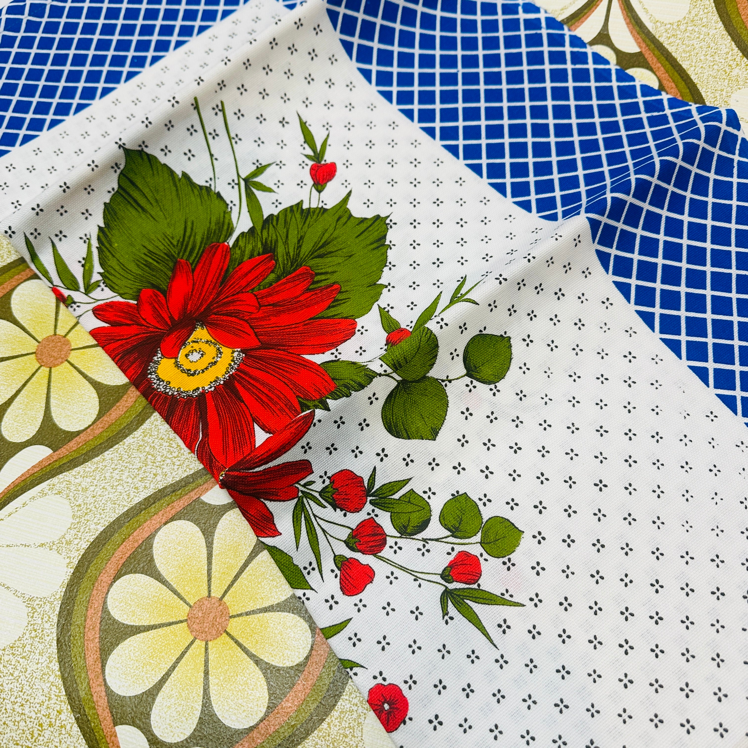 New Old Stock Cotton Tablecloth W Tags