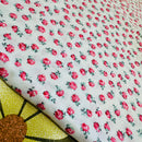 100cms Miniature Cotton Floral Remnant Vintage