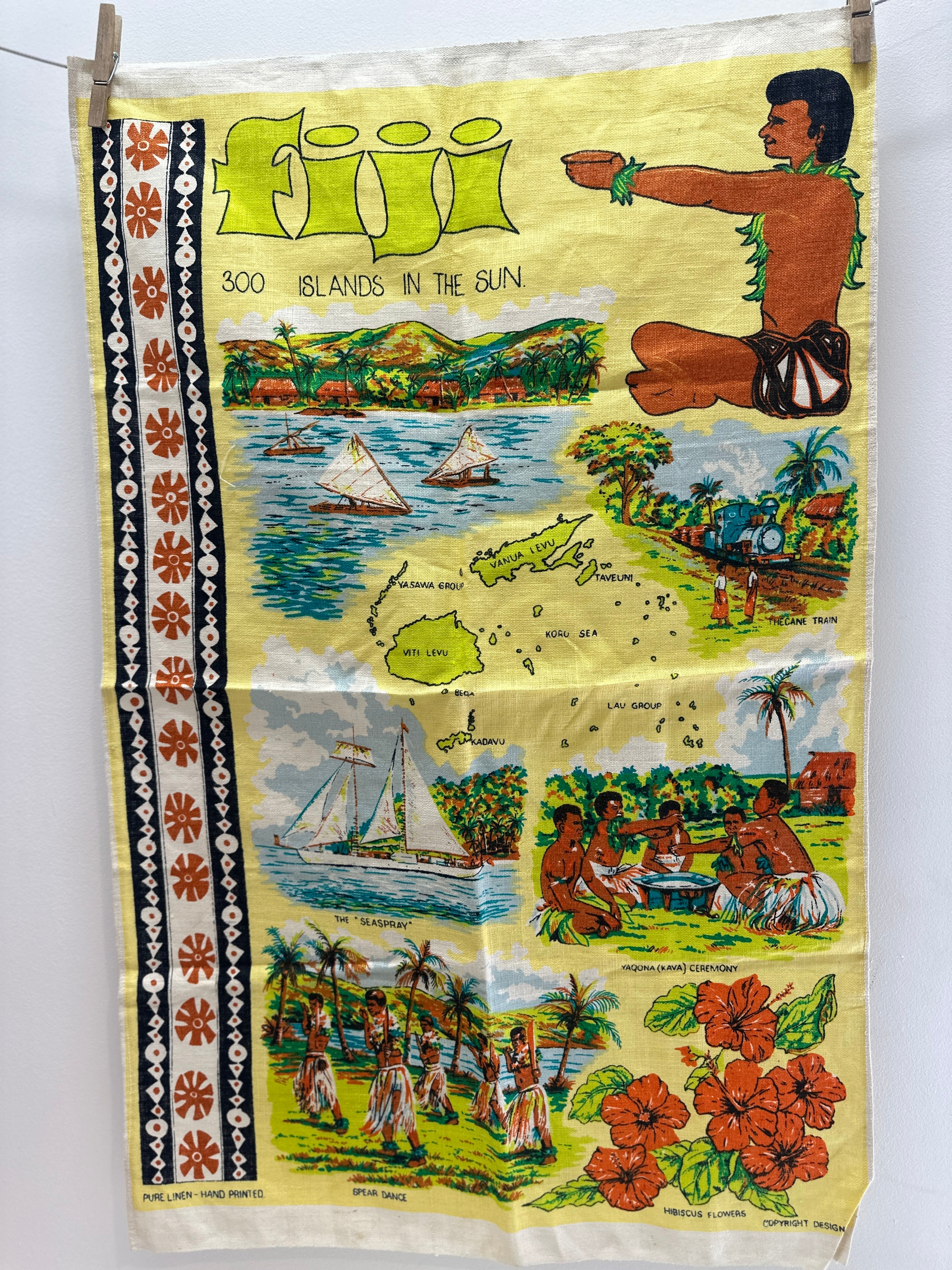 FIJI Linen Tea Towel