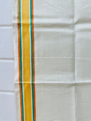 Striped Vintage Linen Tea Towel UNUSED