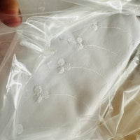 One Pair of Vintage Pillow Cases Frilled Edge