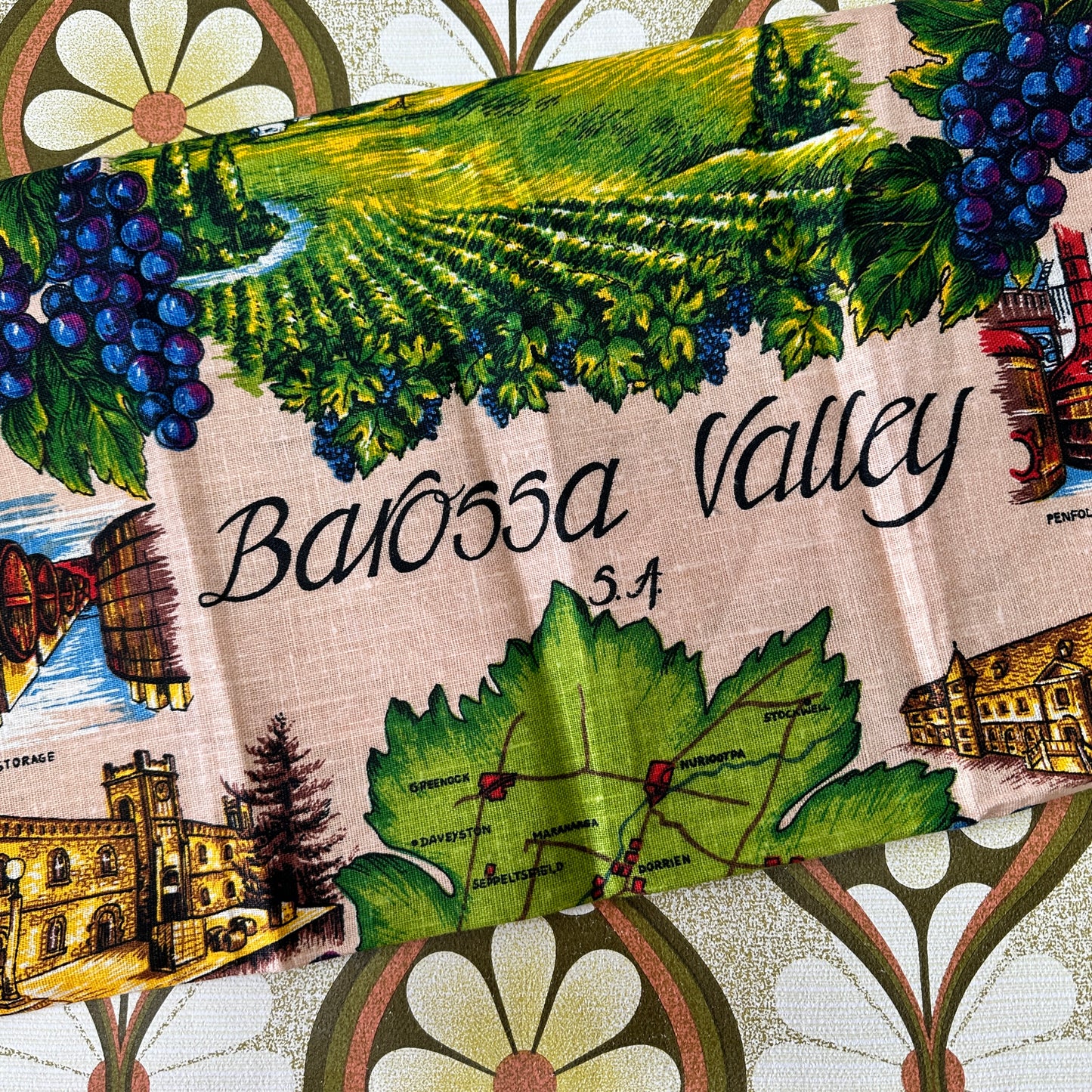 UNUSED Barossa Valley Linen Tea Towel