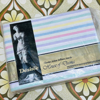 Vintage Unused Candy Stripe Sheet DOUBLE