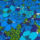 Vintage Fabric Towelling RETRO Remnant