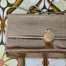 UNIQUE Vintage Gold Glomesh Handbag