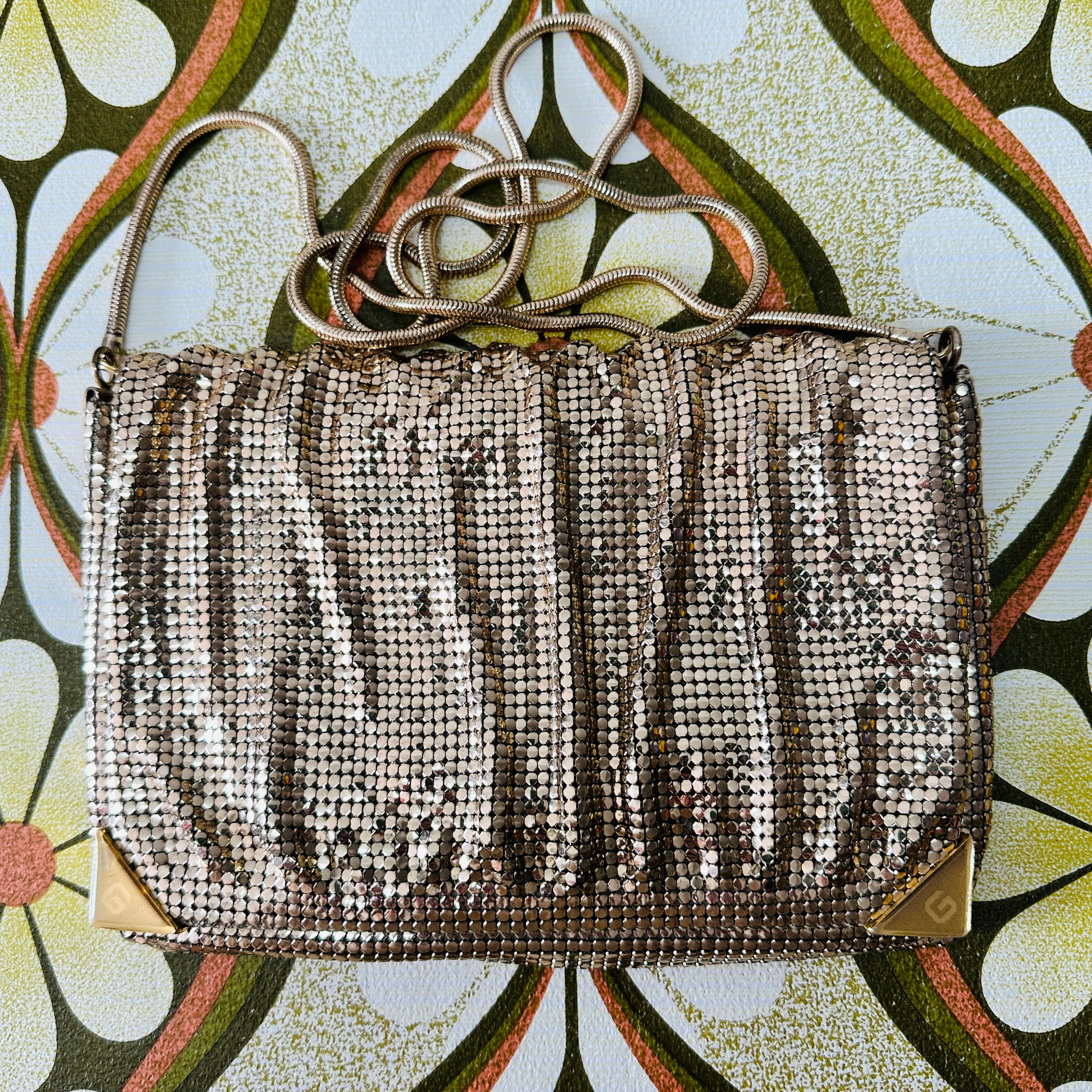RARE Vintage Mesh Glomesh Handbag DISCO