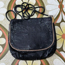 FABULOUS Vintage Black Glomesh Evening Bag