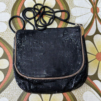 FABULOUS Vintage Black Glomesh Evening Bag