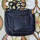 FABULOUS Vintage Black Glomesh Evening Bag