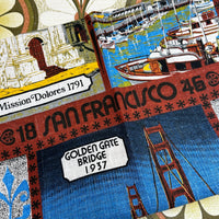 Vintage San Francisco Tea Towel UNUSED