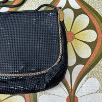 FABULOUS Vintage Black Glomesh Evening Bag