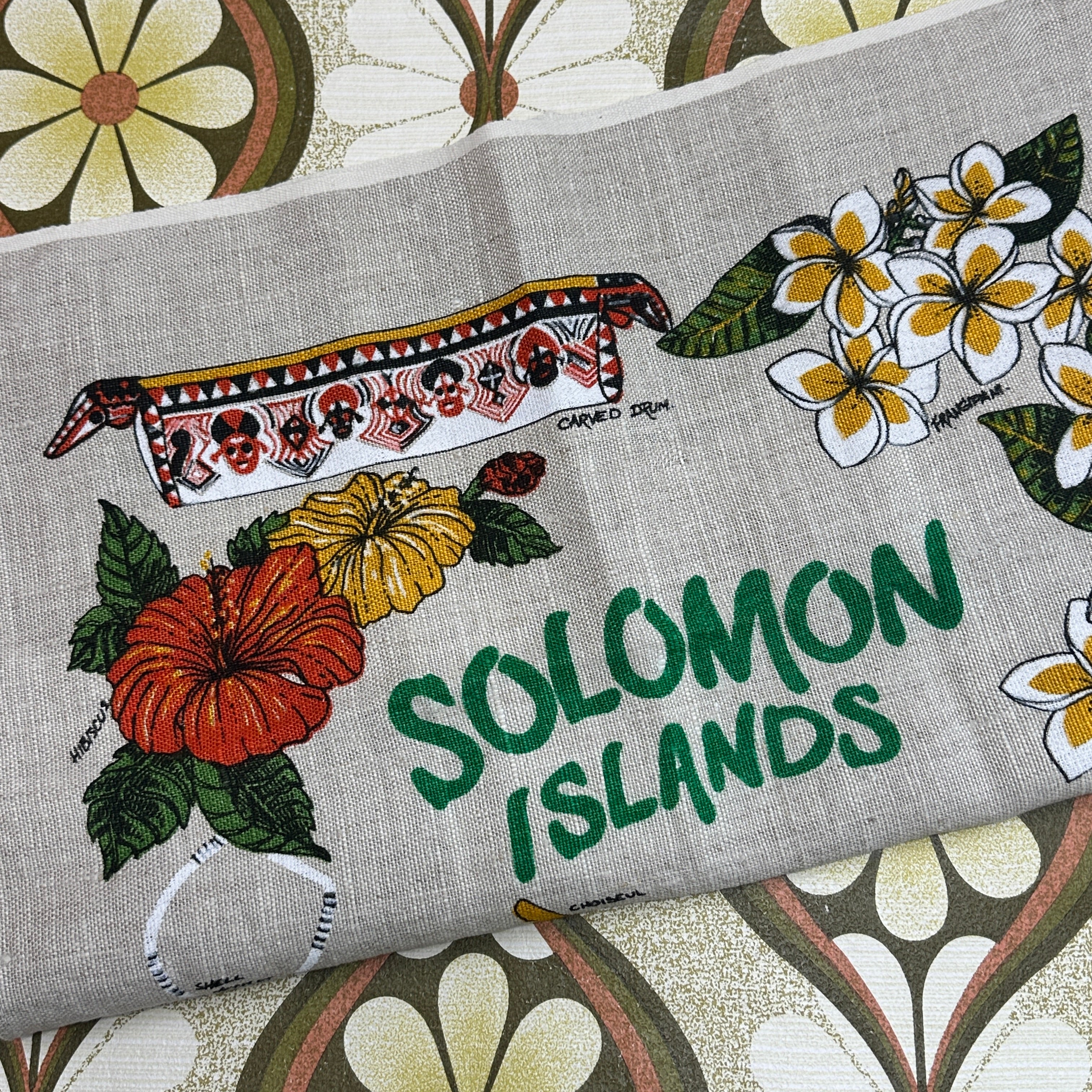 Solomons Island Vintage Tea Towel
