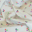 190cms Beautiful Vintage Silky Fabric