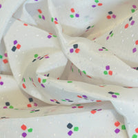 190cms Beautiful Vintage Silky Fabric