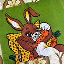 Rabbit Tea Towel UNUSED Cotton