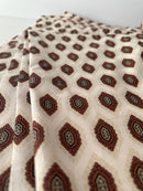 300cms Funky Vintage Brown Fabric