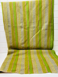 Vintage Green Wool CUTTER Blanket