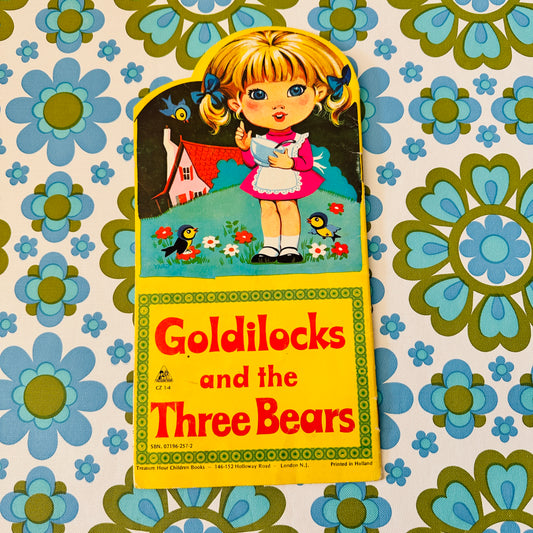 RARE FIND Goldilocks & the Three Bears London N.J Printed Holland