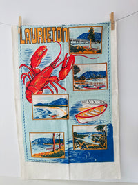 LAURIETON Vintage Lobster RETRO Tea Towel