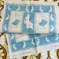 Pure Linen PETER RABBIT Tea Towel UNUSED