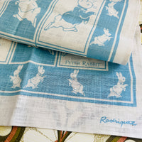 Pure Linen PETER RABBIT Tea Towel UNUSED