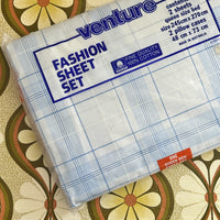 Venture Vintage Queen Sheet Set 100% Cotton