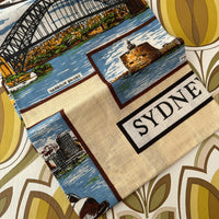 SYDNEY unused Vintage Linen APRON