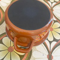 Cast Iron Retro Pot MID CENTURY