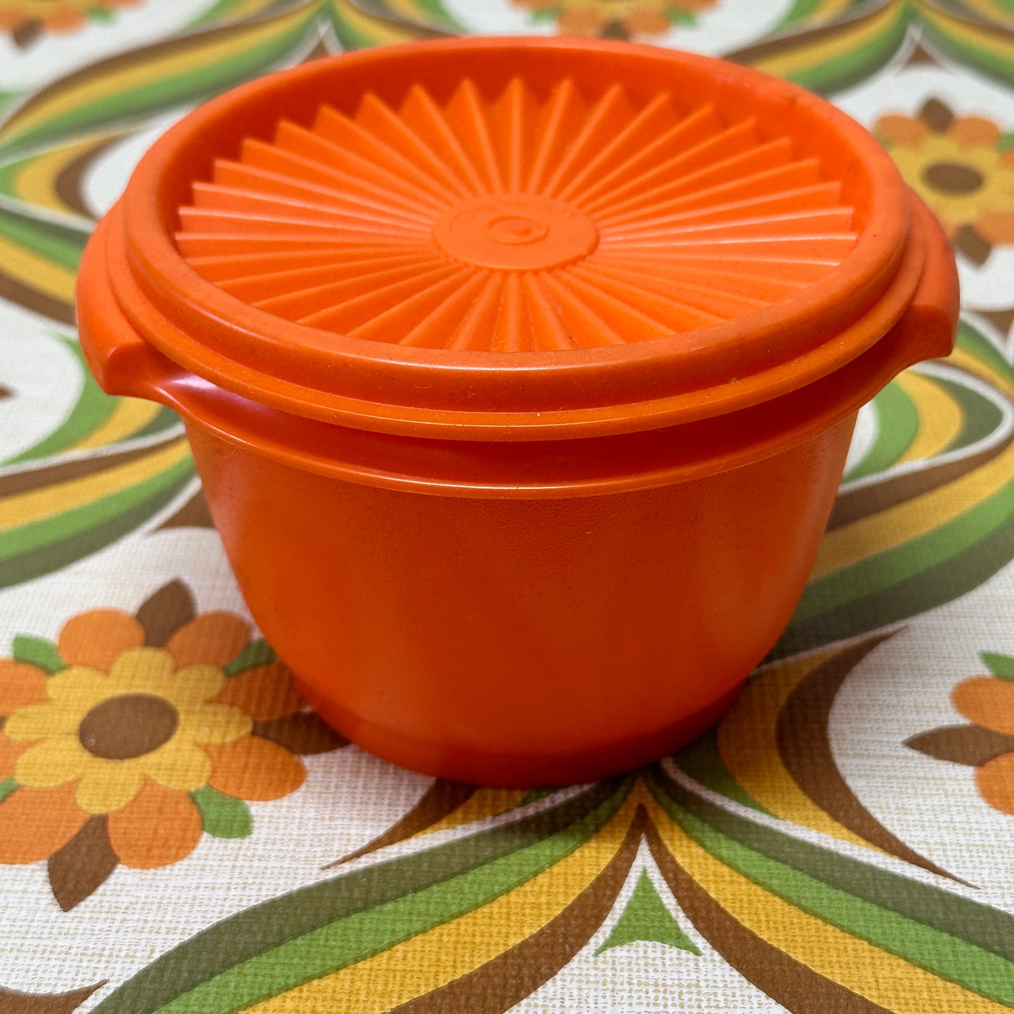 Orange TUPPERWARE Vintage Container