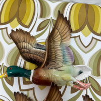 Vintage Wall Birds RETRO Ducks