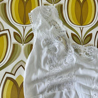 Vintage Retro Slip Lingerie & Matching Robe Gown