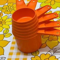 RETRO Set of TUPPERWARE Measuring Cups