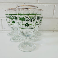 Six Irish Coffee Cups VINTAGE