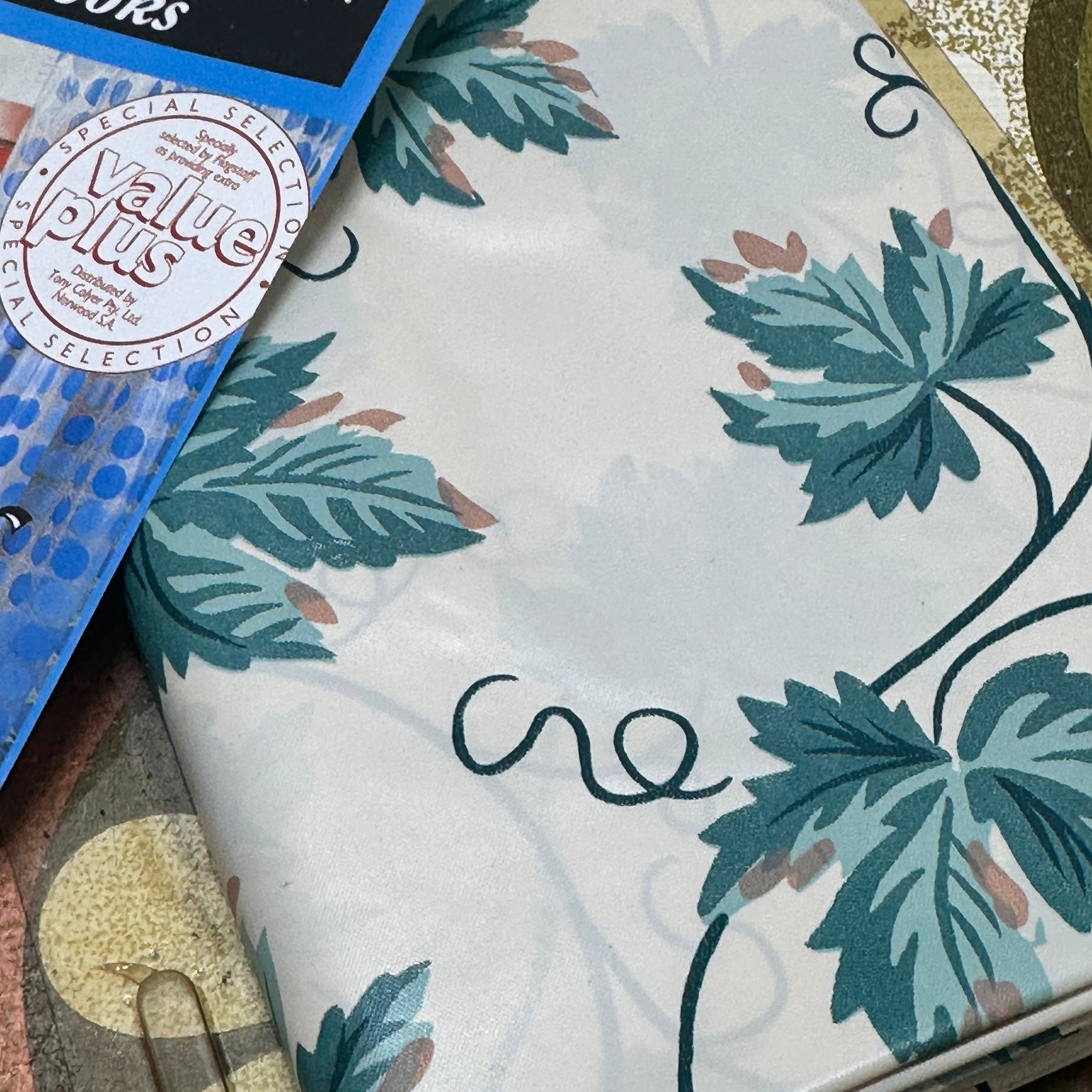 Retro UNUSED Shower Curtain