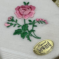 Vintage Embroidered SEWARD Hanky