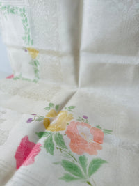 BEAUTIFUL Unused Damask Table Cloth