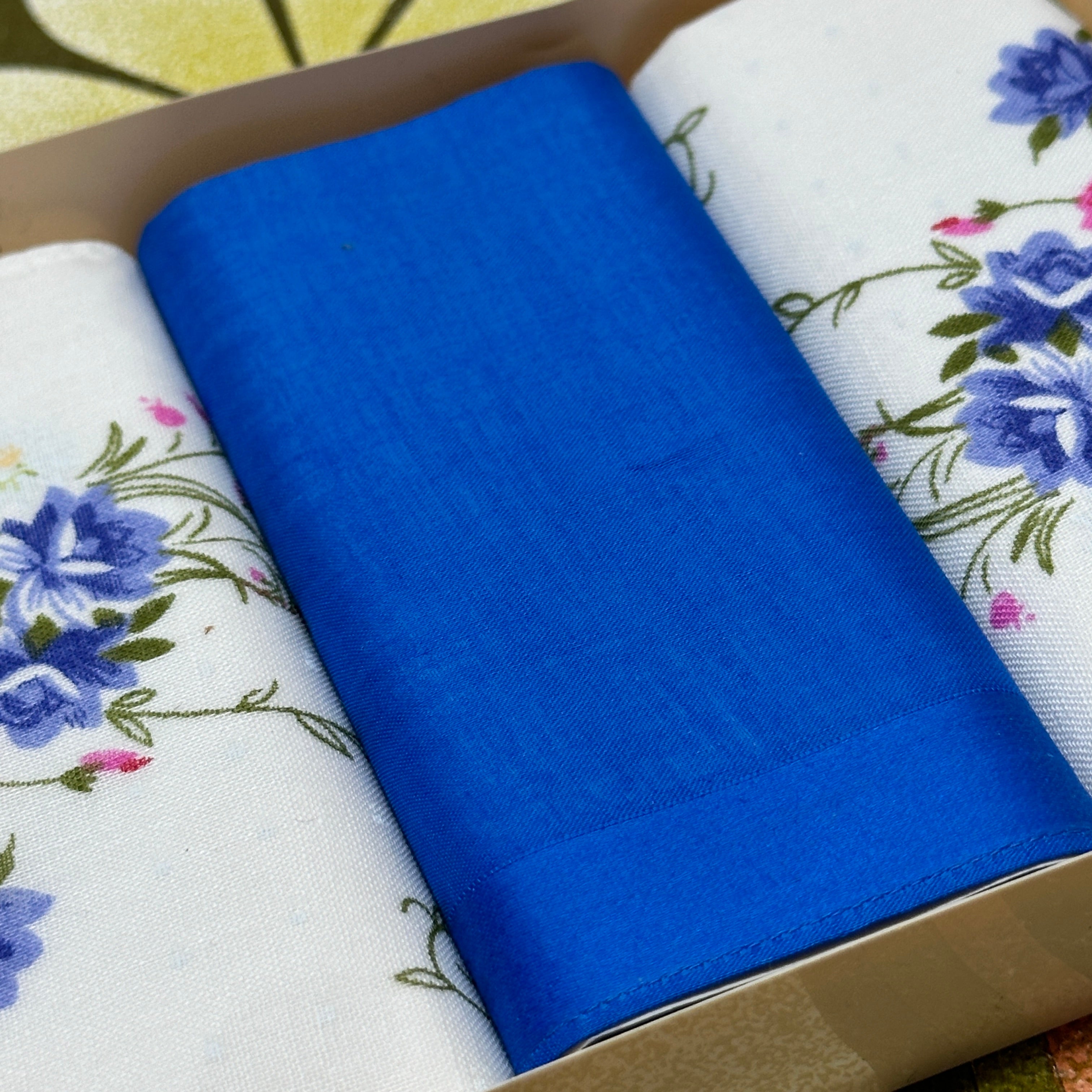 Vintage Set of Three Hankies