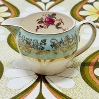 Blue & Gold Mini Jug VINTAGE