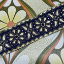 Roll of Wide Vintage Trim Purple