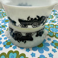 RETRO JAJ England Harvest Silhouette Pyrex