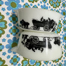 RETRO JAJ England Harvest Silhouette Pyrex