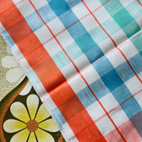 Large Linen UNUSED Vintage Tea Towel