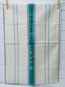 Unused Vintage Tea Towel Linen Cotton Mix